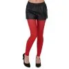 Legging Rouge Semi-opaque