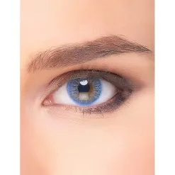 Lentilles Bleu électrique