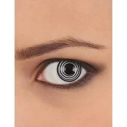 Déguisement D'écolière Zombie Pour Femme 9 Déguisement D'écolière Zombie Pour Femme -Camouflage Soldes Boutique Lentilles spirale noire