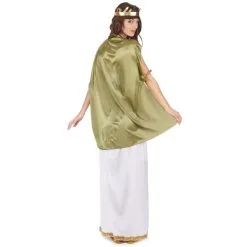 Long Déguisement Blanc De Déesse, Toge Verte -Camouflage Soldes Boutique Long deguisement blanc de deesse toge verte 16745