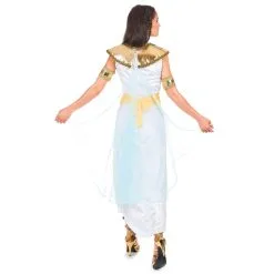 Long Déguisement D'égyptienne Blanc Et Doré 9 Long Déguisement D'égyptienne Blanc Et Doré -Camouflage Soldes Boutique Long deguisement d egyptienne blanc et dore 12277