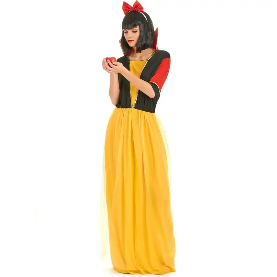 Long Déguisement De Blanche Pour Femme 1 Long Déguisement De Blanche Pour Femme