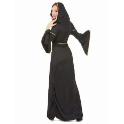 Long Déguisement Noir Et Doré De Religieuse -Camouflage Soldes Boutique Long deguisement noir et dore de religieuse 27144