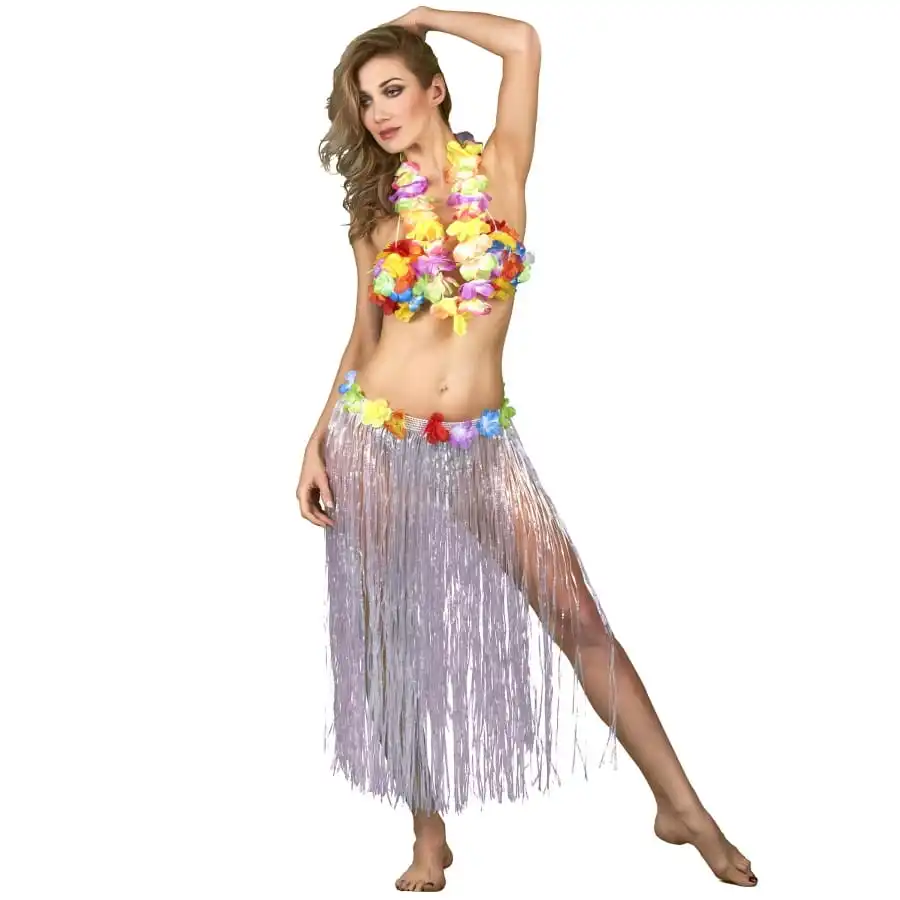 Long Pagne Hawaïen Blanc 2 Long Pagne Hawaïen Blanc – Image 2