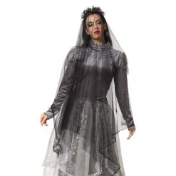 Long Voile De Veuve Fantôme