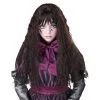 Longue Perruque Brune Ondulée Pour Enfant