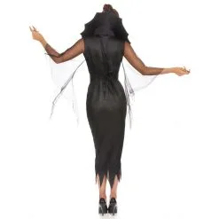 Longue Robe Cintrée Araignée à Grand Col -Camouflage Soldes Boutique Longue robe cintree araignee a grand col 14519