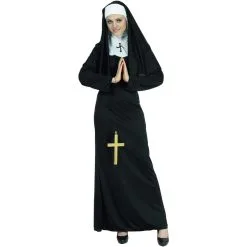 Longue Robe De Nonne Pour Femme -Camouflage Soldes Boutique Longue robe de nonne pour femme 15491