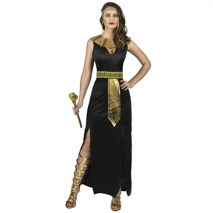 Longue Robe Noire Egyptienne Pour Femme 2 Longue Robe Noire Egyptienne Pour Femme – Image 2
