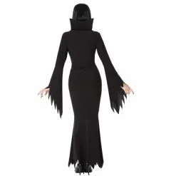 Longue Robe Noire Unie Près Du Corps 5 Longue Robe Noire Unie Près Du Corps -Camouflage Soldes Boutique Longue robe noire unie pres du corps 66768