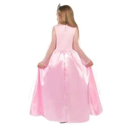 Longue Robe Rose De Princesse Pour Petite Fille -Camouflage Soldes Boutique Longue robe rose de princesse pour petite fille 50624