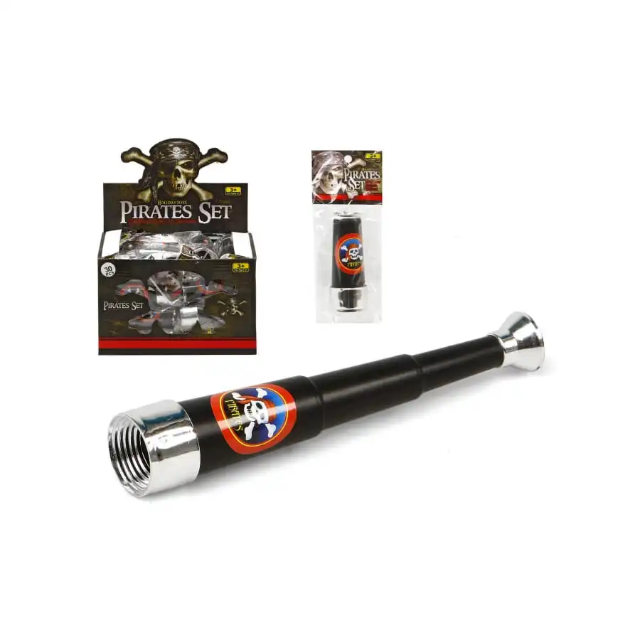 Longue-vue De Pirate En Plastique 21cm 1 Longue-vue De Pirate En Plastique 21cm