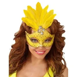 Loup Avec Grosses Paillettes Et Plumes Centrales 7 Loup Avec Grosses Paillettes Et Plumes Centrales -Camouflage Soldes Boutique Loup avec grosses paillettes et plumes centrales 47037