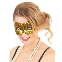 Loup En 8 Recouvert De Sequins -Camouflage Soldes Boutique Loup en 8 recouvert de sequins 45586