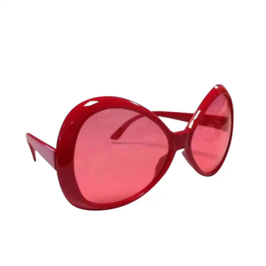 Lunettes Disco à Monture Rouge 3 Lunettes Disco à Monture Rouge – Image 3
