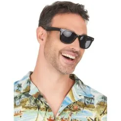 Lunettes Noires Années 50 -Camouflage Soldes Boutique Lunettes noires annees 50 5