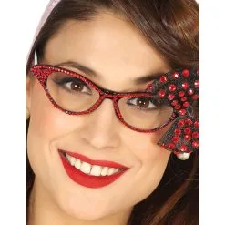 Lunettes Papillon Pin Up Année 50 -Camouflage Soldes Boutique Lunettes papillon pin up annee 50 46813
