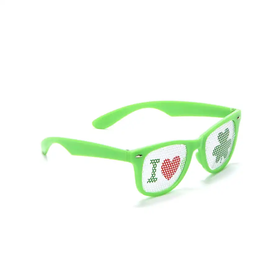 Lunettes Vertes I Love Saint-Patrick 1 Lunettes Vertes I Love Saint-Patrick