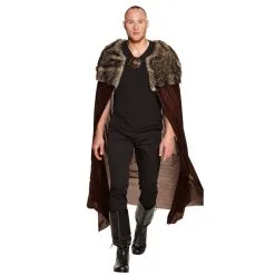 Luxueuse Cape De Viking De 150cm