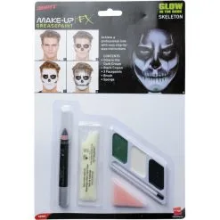 Maquillage Phosphorescent De Squelette -Camouflage Soldes Boutique Maquillage phosphorescent de squelette 5