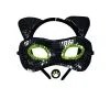 Masque, Bague Et Serre Tête De Chat Noir, Enfant