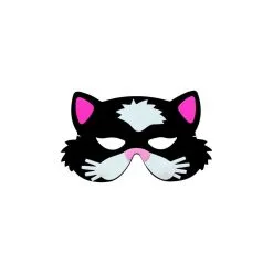 Masque De Chat Pour Enfant, En Mousse