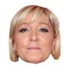 Masque De Marine Le Pen En Carton