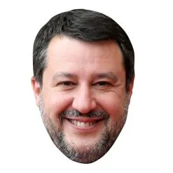 Masque De Matteo Salvini En Carton