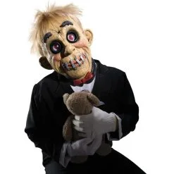 Masque De Poupée à La Bouche Cousue, En Latex