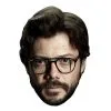 Masque Du Professeur Casa De Papel, En Carton