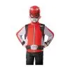 Masque Et Haut De Power Rangers Rouge Pour Enfant