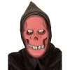 Masque Intégral De La Mort Rouge Phosphorescent