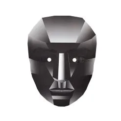 Cape à Capuche Noire, Pour Enfant 5 Cape à Capuche Noire, Pour Enfant -Camouflage Soldes Boutique Masque squid game maitre du jeu en carton 2