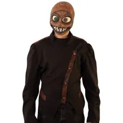 Masque Tête De Poupée Rapiécée, En Latex