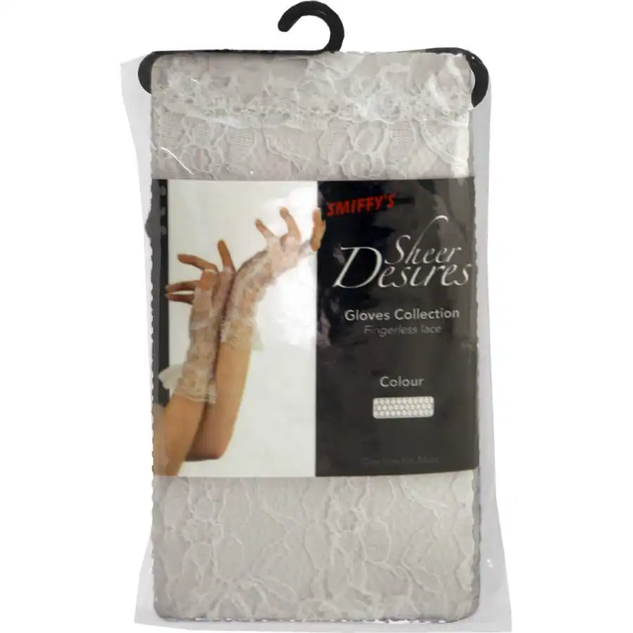 Mitaines Dentelles Blanches 3 Mitaines Dentelles Blanches – Image 3