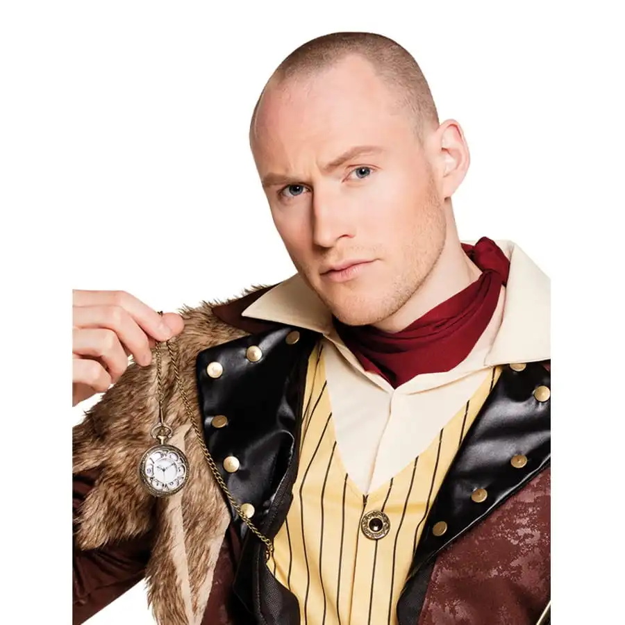 Montre à Gousset Dorée Steampunk 1 Montre à Gousset Dorée Steampunk