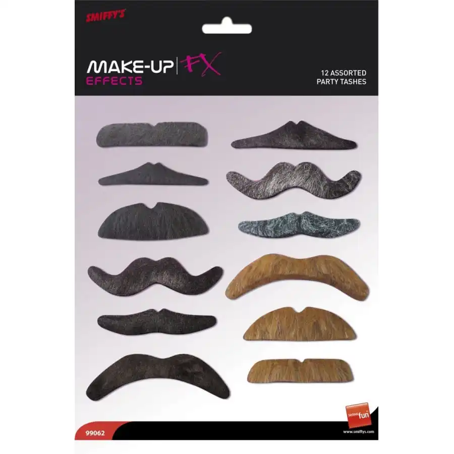 Moustaches Auto-adhésives 1 Moustaches Auto-adhésives