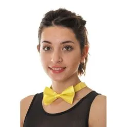 Noeud Papillon Jaune Fluo Attache Crochet -Camouflage Soldes Boutique Noeud papillon jaune fluo attache crochet 27527