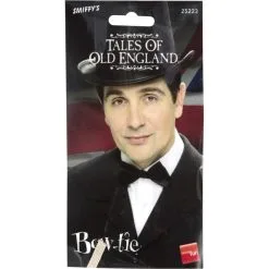 Noeud Papillon Luxe De Couleur Noir Avec élastique -Camouflage Soldes Boutique Noeud papillon luxe de couleur noir avec elastique 2