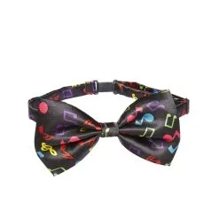 Noeud Papillon Noir Décoré De Notes De Musique 5 Noeud Papillon Noir Décoré De Notes De Musique -Camouflage Soldes Boutique Noeud papillon noir decore de notes de musique 37109