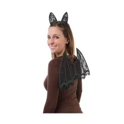 Oreilles Et Ailes De Chauve-souris En Dentelle