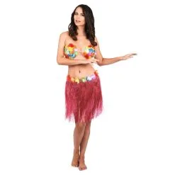 Pagne Hawaïen Court Ceinture Fleurie -Camouflage Soldes Boutique Pagne hawaien court ceinture fleurie 24569