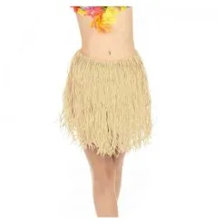 Pagne Hawaïen Mi-long Couleur Paille