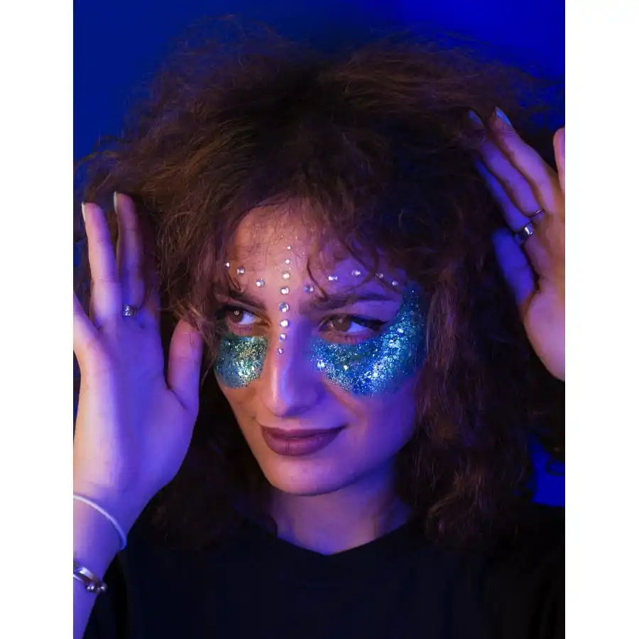 Paillettes Vert Sirène Visage, Biodégradables 4 Paillettes Vert Sirène Visage, Biodégradables – Image 4