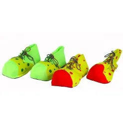 Paire De Chaussures De Clown à Pois Pour Adulte