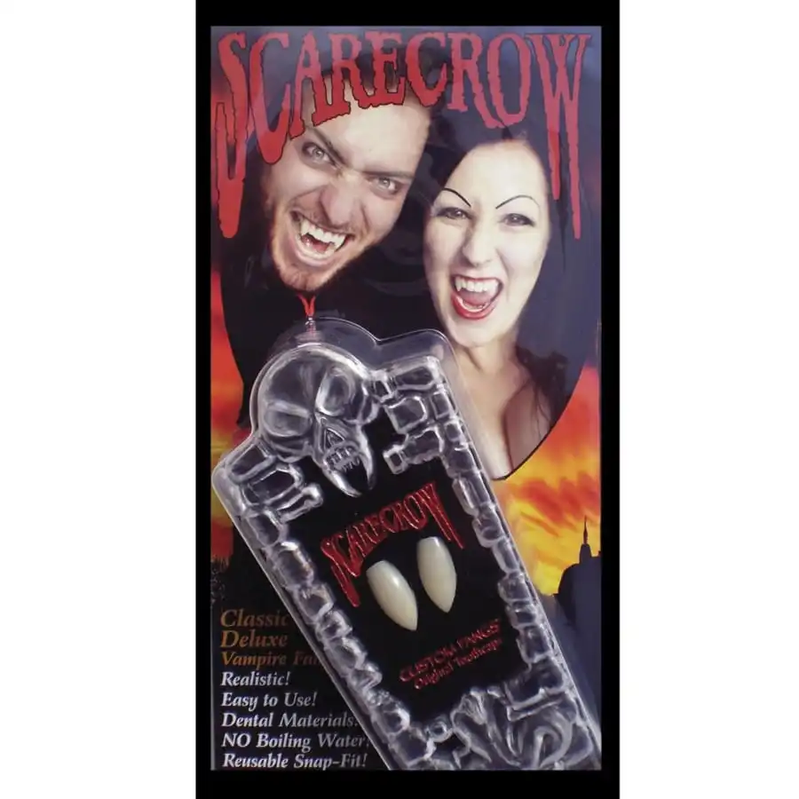 Paire De Dents De Vampire Pour Adulte, Luxe 1 Paire De Dents De Vampire Pour Adulte, Luxe