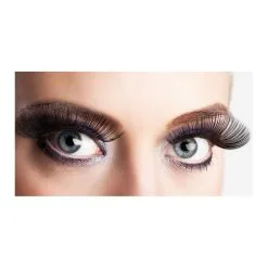 Paire De Faux Cils Noirs Taille Xl Auto-adhésifs