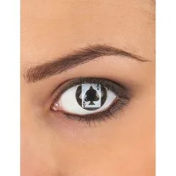 Paire De Lentilles As De Pique