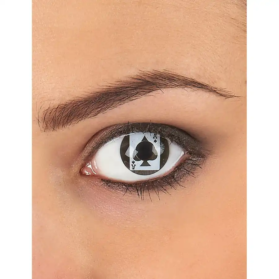 Paire De Lentilles As De Pique 1 Paire De Lentilles As De Pique