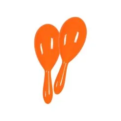 Paire De Maracas Orange Unies -Camouflage Soldes Boutique Paire de maracas orange unies 25279